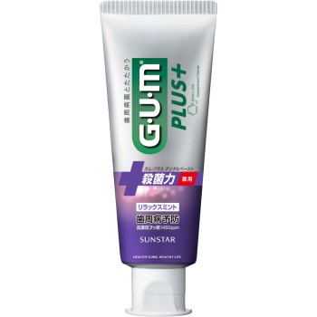 GUM 플러스 페이스트 릴랙스 민트 120g 썬스타