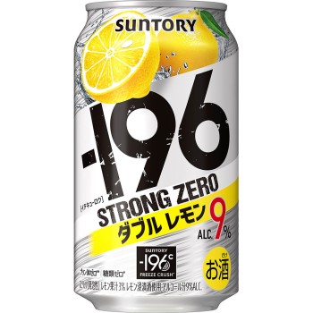 -196 스트롱 제로 더블 레몬 350ml×6