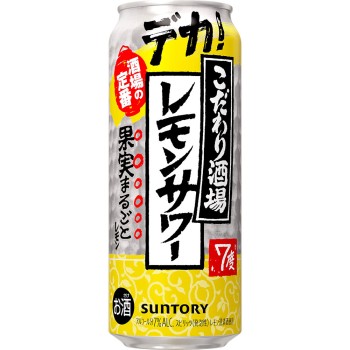 고집스러운 술집의 레몬사워 캔 케이스 500ml×24 산토리