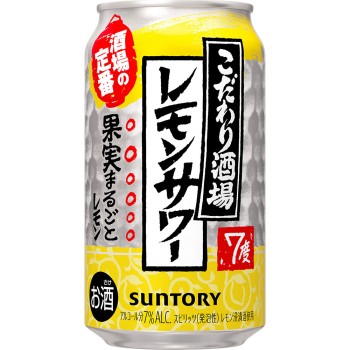 고집스러운 술집의 레몬사워 350ml×6 산토리