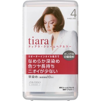 티아라 크림 헤어컬러 조금 밝은 밤색 40ml 시세이도