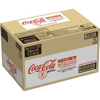 코카콜라 플러스 케이스 470mL×24