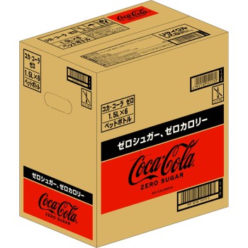 코카콜라 제로 케이스 1.5L×6 일본 코카콜라