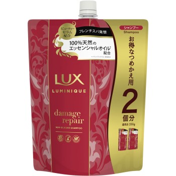 럭스 루미니크 데미지 리페어 샴푸 리필 700g 유니레버 재팬