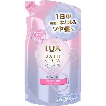 럭스 바스 그로우 리페어&샤인 샴푸 리필용 350g 유니레버 재팬