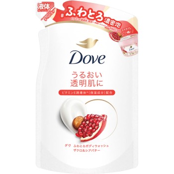 도브 폭신폭신 바디워시 석류&시어버터 리필용 340g 유니레버재팬