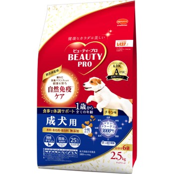 뷰티 프로 도그 성견용 1세부터 2.5kg 일본 펫 푸드