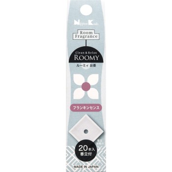 ROOMY Clean&Relax 프랑킨센스 20개 니폰코도
