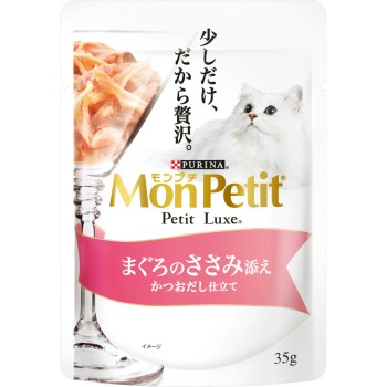 몽프티 프티 뤽스 (파우치) 참치 안심 곁들임 35g 네슬레 재팬