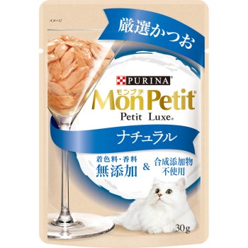 몽프티 프티 뤽스 내추럴 엄선 가다랑어 30g 네슬레 재팬