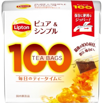 립톤 퓨어 심플 티백 100p