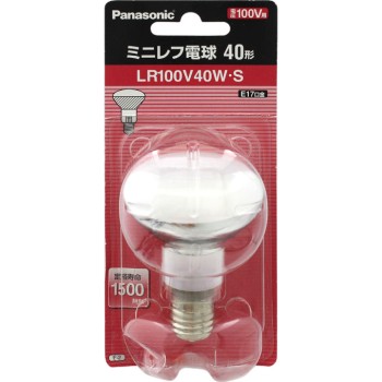 미니레프 전구 40W 화이트 LR100V40WS 파나소닉