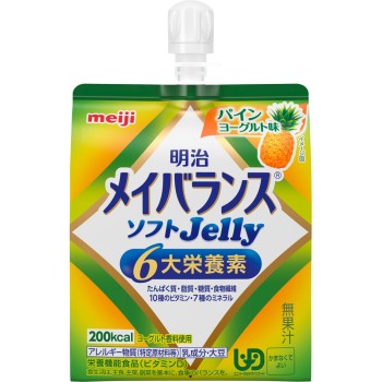 메이지 메이 밸런스 소프트 젤리 파인 요구르트맛 125ml 메이지