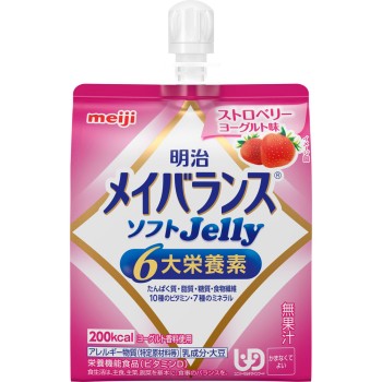 메이지 메이 밸런스 소프트 젤리 딸기 요구르트맛 125ml 메이지