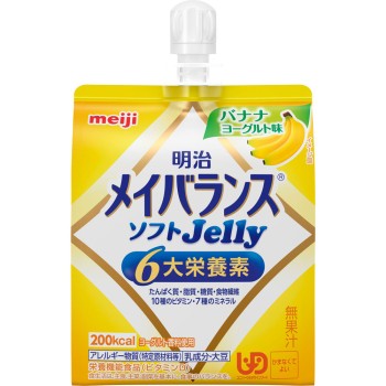 메이지 메이 밸런스 소프트 젤리 바나나 요구르트맛 125ml 메이지