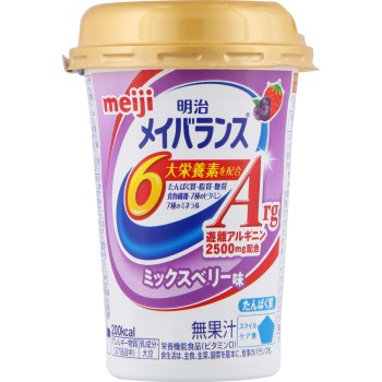 메이바란스 Arg Mini 믹스베리맛 케이스 125ml×12 메이지(구 메이지제과)