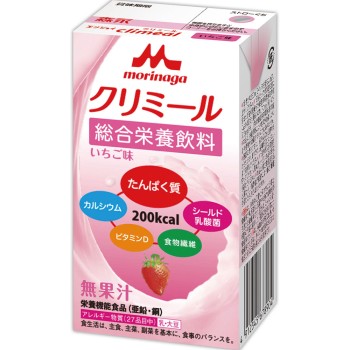엔조이 클리미르 딸기맛 케이스 125ml×24개 모리나가 유업