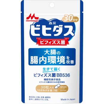 살아서 전달되는 비피더스균 BB536 30일분 30알 모리나가유업