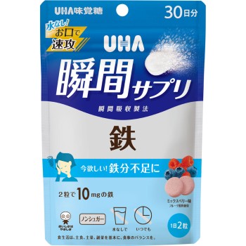 UHA) 순간 서플리 철분 30일분 60정 UHA미각당