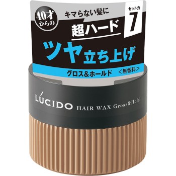 루시도 헤어 왁스 글로스&홀드 80g 만담
