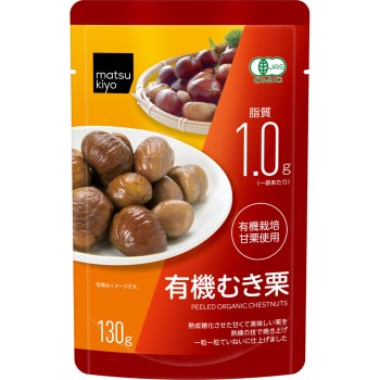 matsukiyo 유기농 껍질 밤 130g