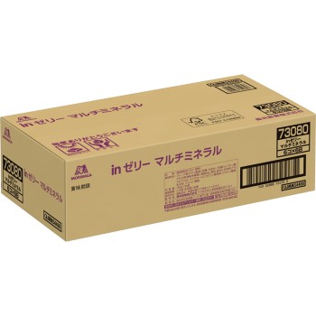 in젤리 멀티미네랄 케이스 180g×6P×6 모리나가제과