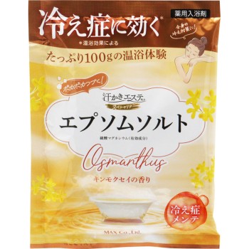 땀에스테기분 엡솜솔트 금목서 100g 맥스