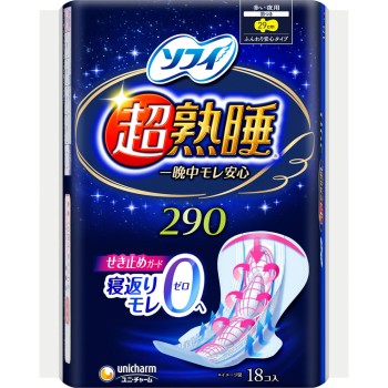 소피 초숙면 가드 290 18매 유니참