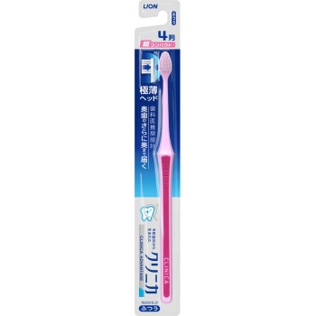 클리니카 어드밴티지 칫솔 4열 초컴팩트 1개 칫솔 보통 라이온
