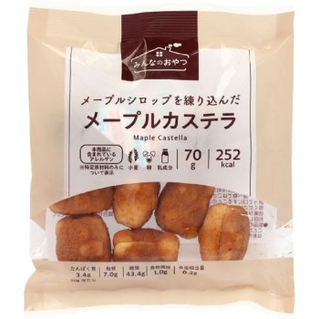 모두의 간식 메이플 카스테라 70g