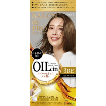 살롱 드 프로 오일 리치 크림 헤어 컬러 3BE 56g 44g
