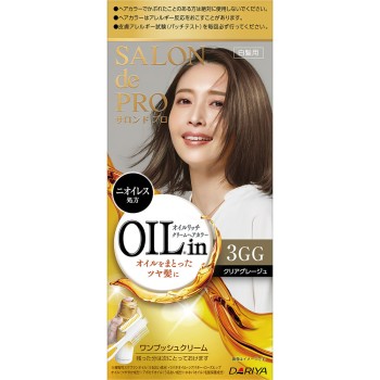 살롱 드 프로 오일 리치 크림 헤어 컬러 3GG 56g+44g 다리야