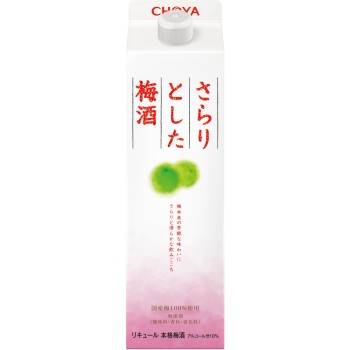 담백한 매실주 종이 팩 1800ml
