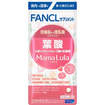 엽산&철분&칼슘+2종 유산균 20일분 80정 판클
