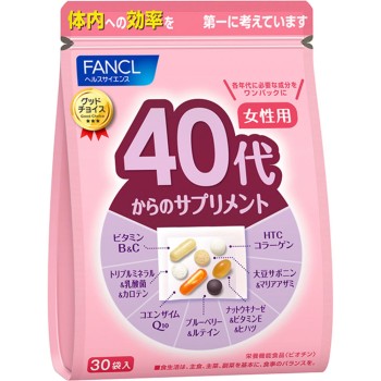 40대부터의 서플리먼트 여성 30일분 30봉 판클
