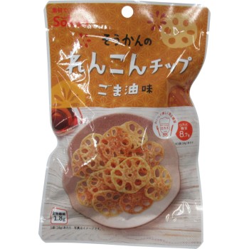 소우칸의 연근 칩 참기름맛 18g