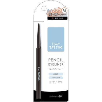 K-팔레트 1DAY TATTOO 펜슬아이라이너 01 _ 쿠오레