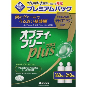 MK 옵티프리 플러스 프리미엄팩 360+240ml 니혼알콘