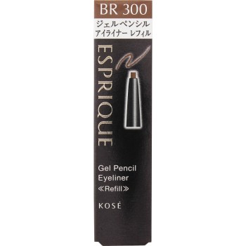에스프리크 젤 펜슬 아이라이너 (리필) BR300 브라운 0.1g 코세