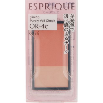 에스프리크 퓨어리 베일 치크 OR4 아프리콧 오렌지 3.3g 코세