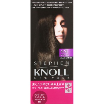 스티브 놀 컬러 쿠튀르 크림 헤어 컬러 4N 다크 브라운 코세