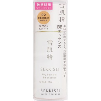 설기세이 클리어웰니스 에어리 스킨베일 BB에센스 02 보통 밝기의 자연스러운 색 30mL 코세