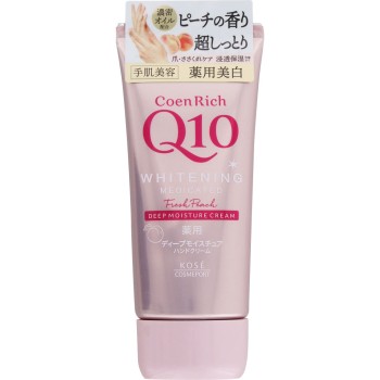 코엔리치 약용 화이트닝 핸드크림 (신선한 피치) 80g 코세 코스메포트