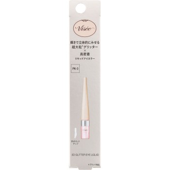 비세 3D 글리터 아이 리퀴드 PK-3 핑크 제미 3.3ml 코세