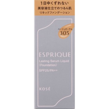 에스프리크 래스팅 세럼 리퀴드 BO-305 베이지 오크르 30g 코세