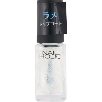 네일홀릭 라메 탑코트 04 섬세실버 5ml 코세