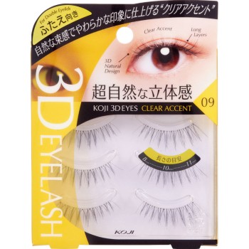 3D EYES 아이래시 09 클리어악센트 _ 코지이본포