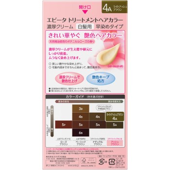 에비타 트리트먼트 헤어 컬러 4A 45g+45g