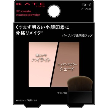 케이트 3D크리에이트뉘앙스파우더 EX-2 3.4g 가네보
