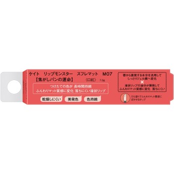 케이트 립 몬스터 수플레 매트 M07 7g 가네보